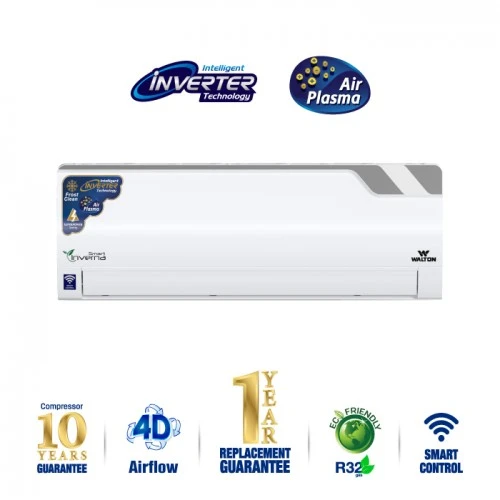 Walton WSI-INVERNA (SUPERSAVER)-12M [SMART PLASMA] Air Conditioner