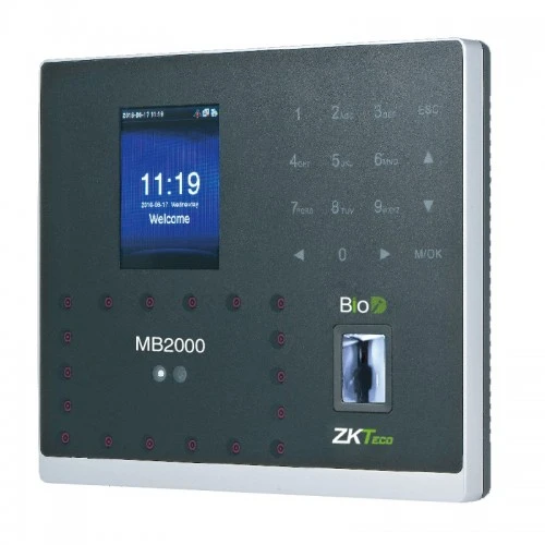 ZKTeco MB2000 Multi-biometric Time Attendance Terminal and Access Control with Adapter