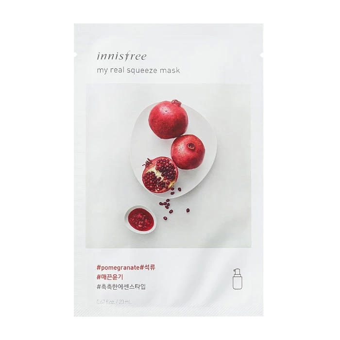 Innisfree My Real Squeeze Mask Pomegranate