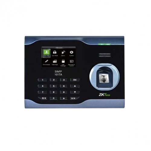 ZKTeco SilkFP-101TA Fingerprint Time Attendance Terminal with Adapter