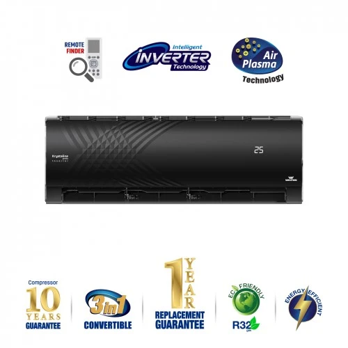 Walton WSI-KRYSTALINE (PRETO)-18F [REMOTE FINDER] Air Conditioner